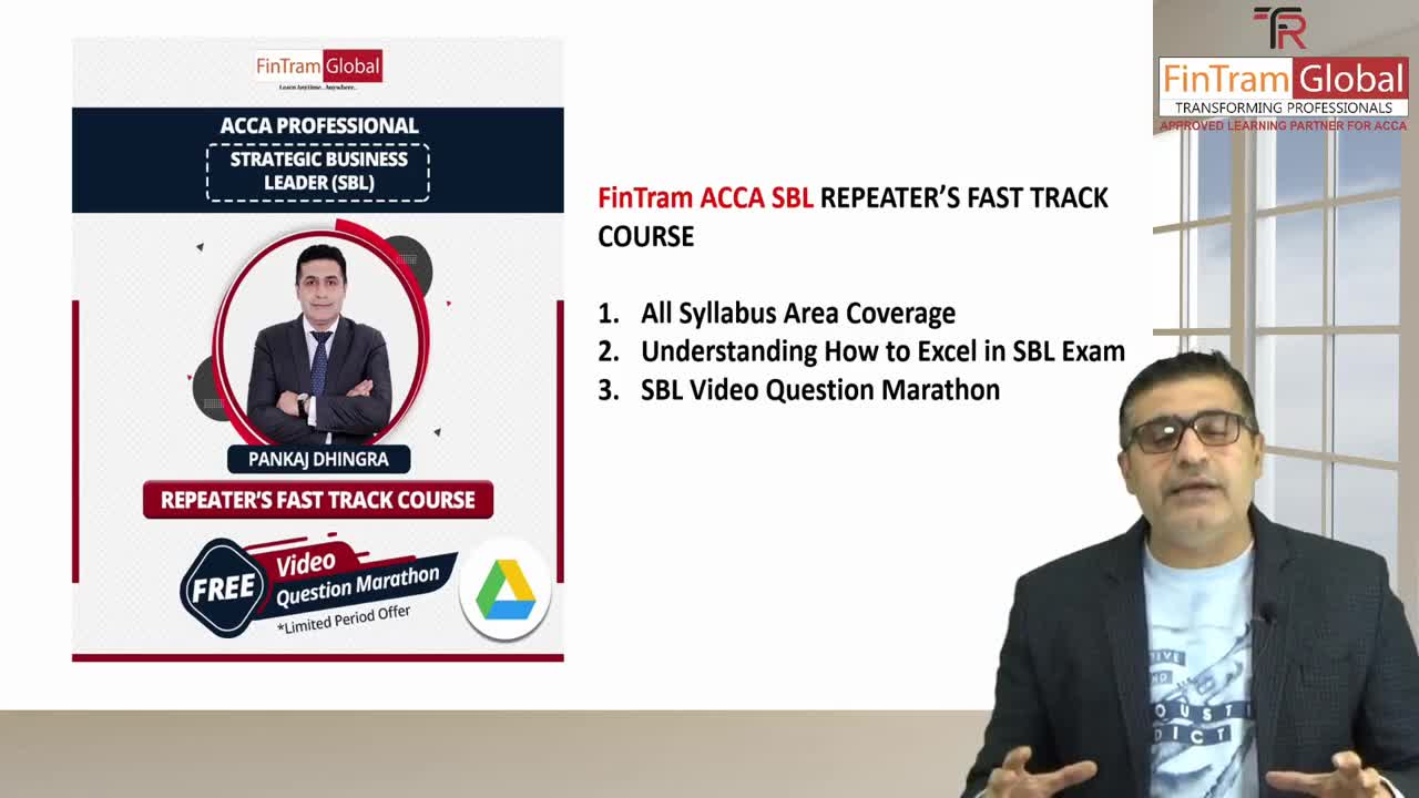 FinTram ACCA SBL Repeaters Fast Track Course