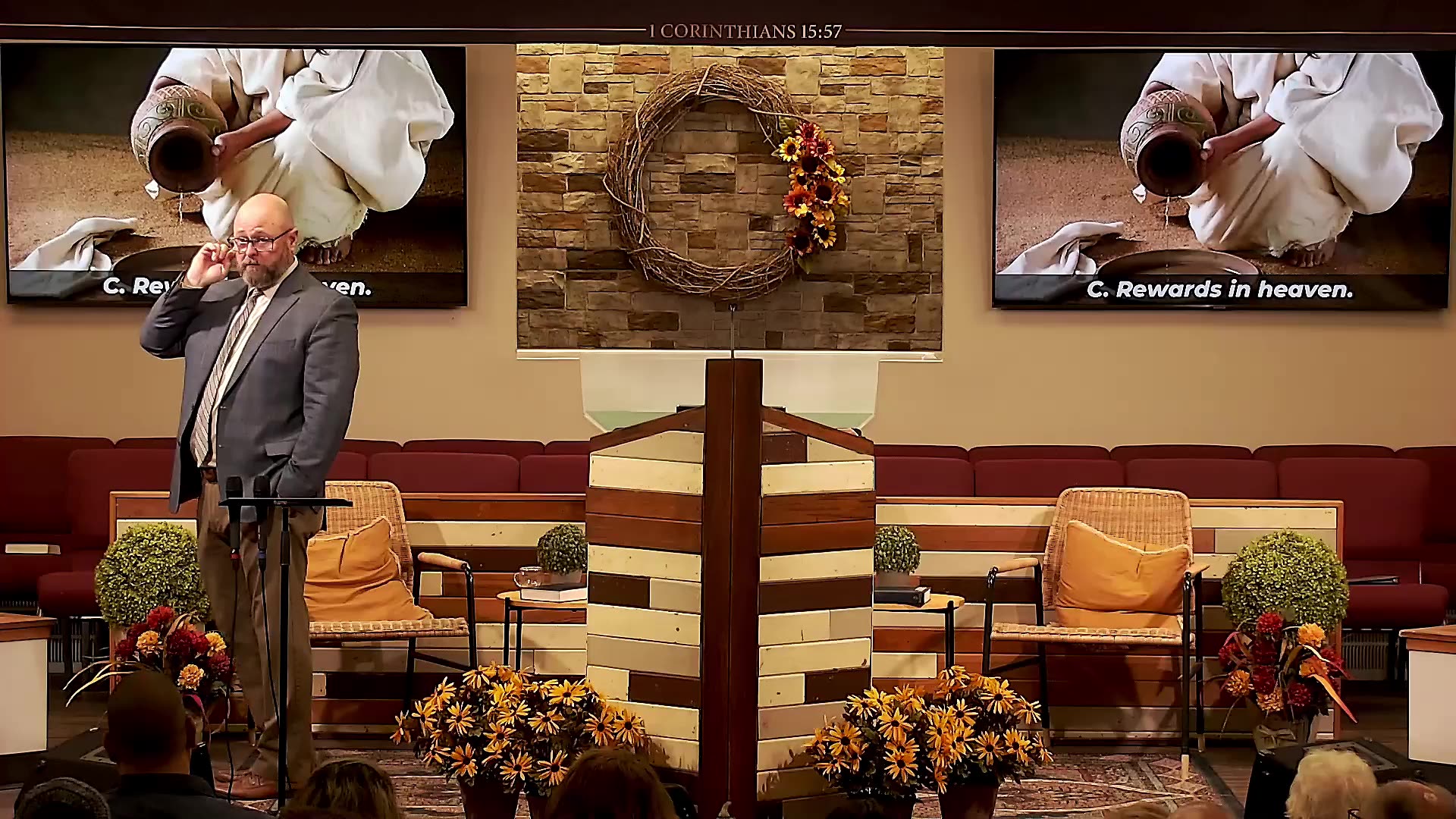 Pastor Seamon Rice October 27, 2024 - Sunday AM - But to Minister - Pastor Brian Rice