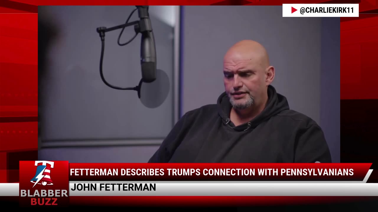 Fetterman Describes Trumps Connection With Pennsylvanians