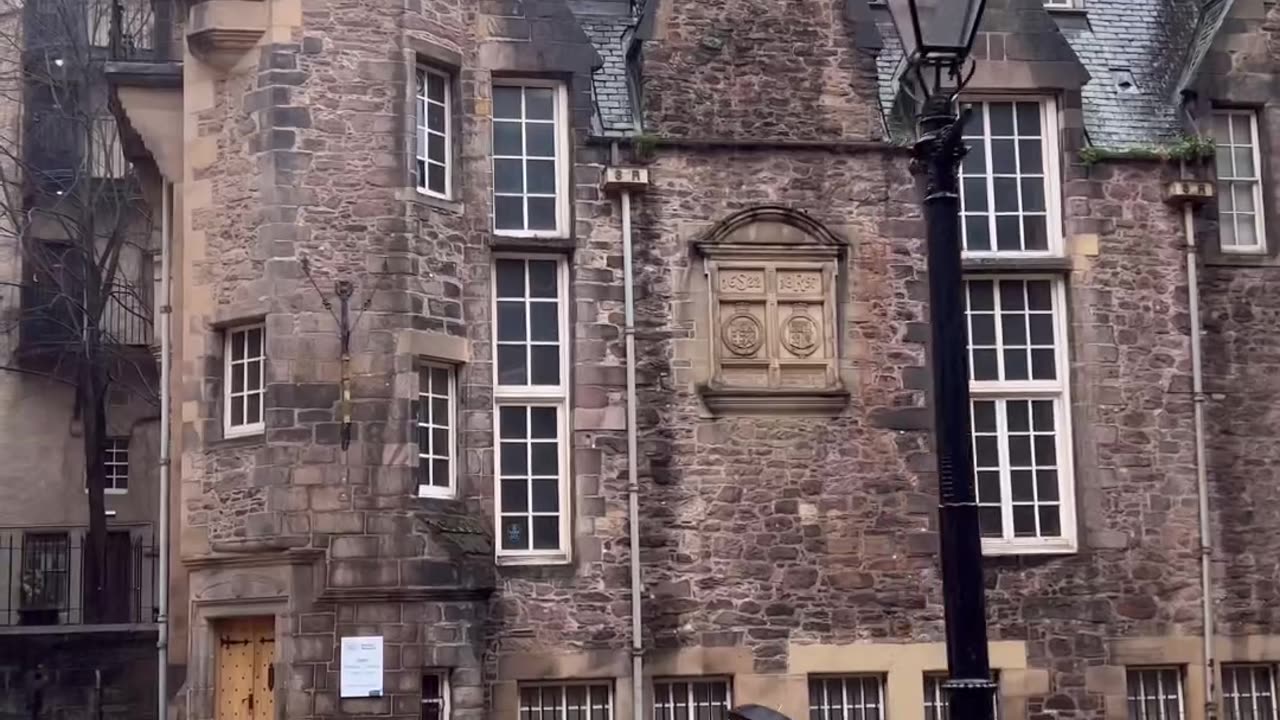 Gothic beauty of Edinburgh, Scotland.