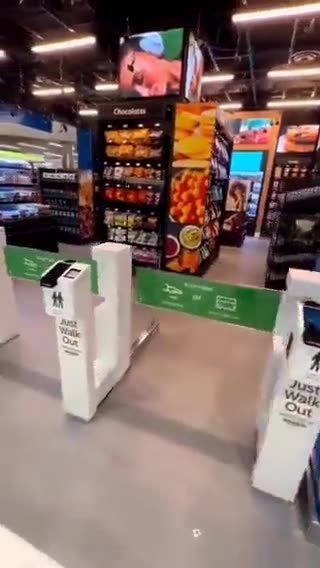 Amazon's 'Just Walk Out' technology turns your hand into a credit card.