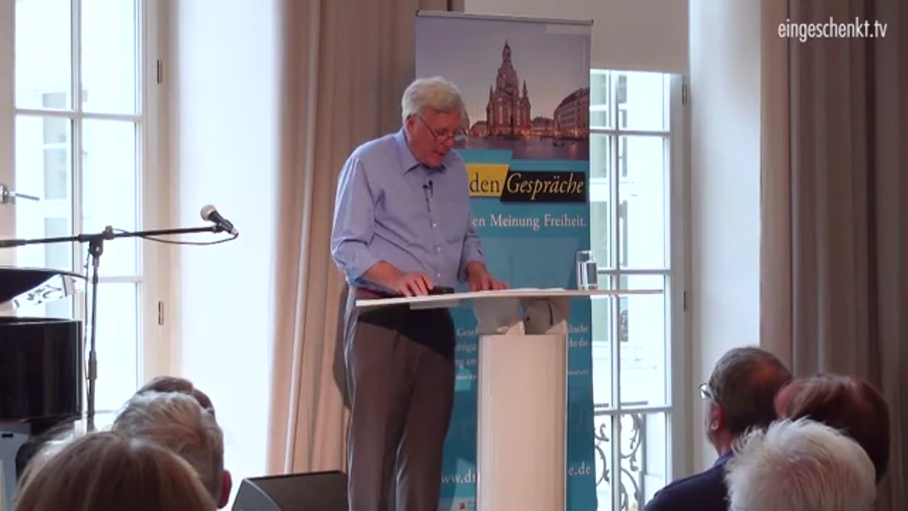 Lügen, Propaganda, Manipulation der Massen - Dr. Andreas von Bülow spricht in Dresden