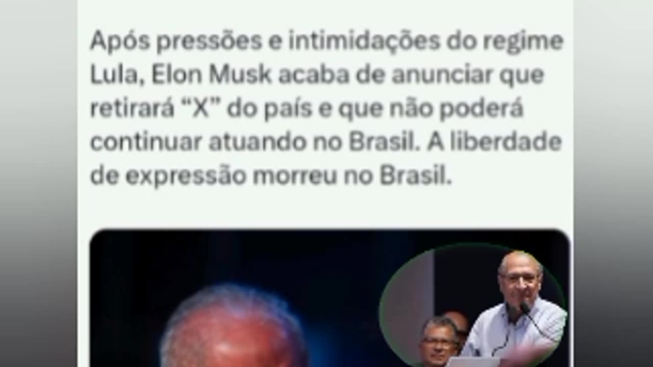 Enfim o Ditador tirou a máscara e mostrou sua face de Ditador.