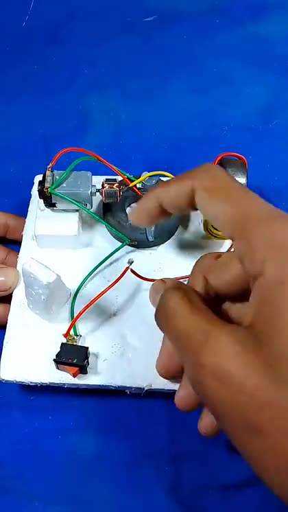 How to make free energy generator using DC motor