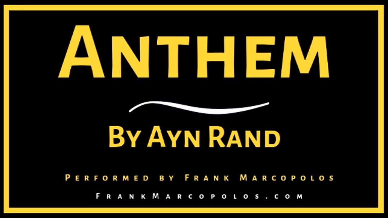 Anthem by Ayn Rand (Audiobook)