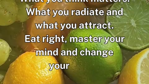 Your overall well-being is deeply influenced by both your diet and your mindset.