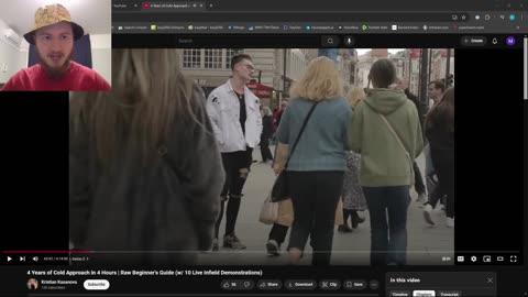 Kristian Kasanova doesnt approaches from behind - ANALYSIS of Pickup and Dating
