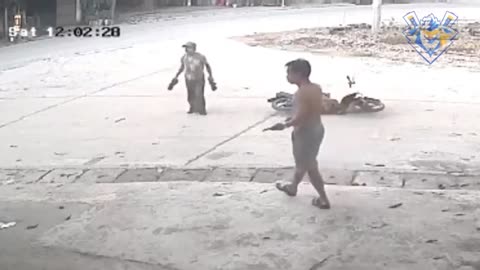 Defend against dog # dog attack 🤣🤣🤣