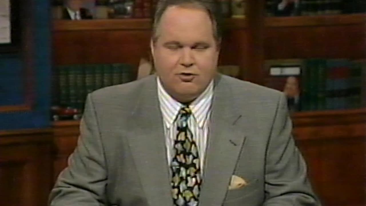 1993 - Rush Limbaugh Takes Aim at Chevy Chase