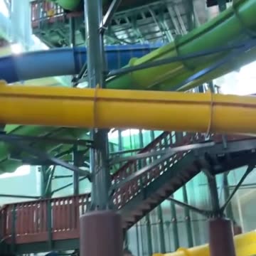The thrilling rides of Great Wolf Lodge water park