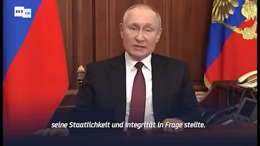 PUTIN ZUR UKRAINE-OPERATION - EINE SEHENSWERTE REDE. UNABHÄNGIG VON POLITISCHEN ÜBERZEUGUNGEN