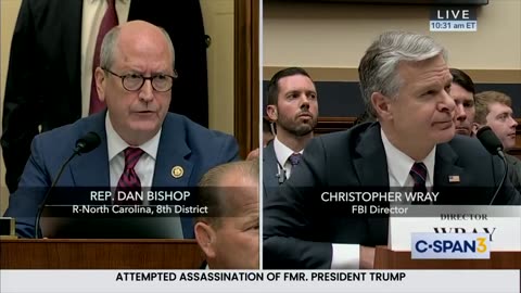 MARY GRACE: FBI DIRECTOR WRAY TESTIFYING BEFORE CONGRESS ON TRUMP ASSASSINATION PLOT 7-24-24