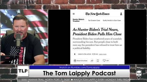 The Tom Laipply Podcast - Unregisted Foreign Agent