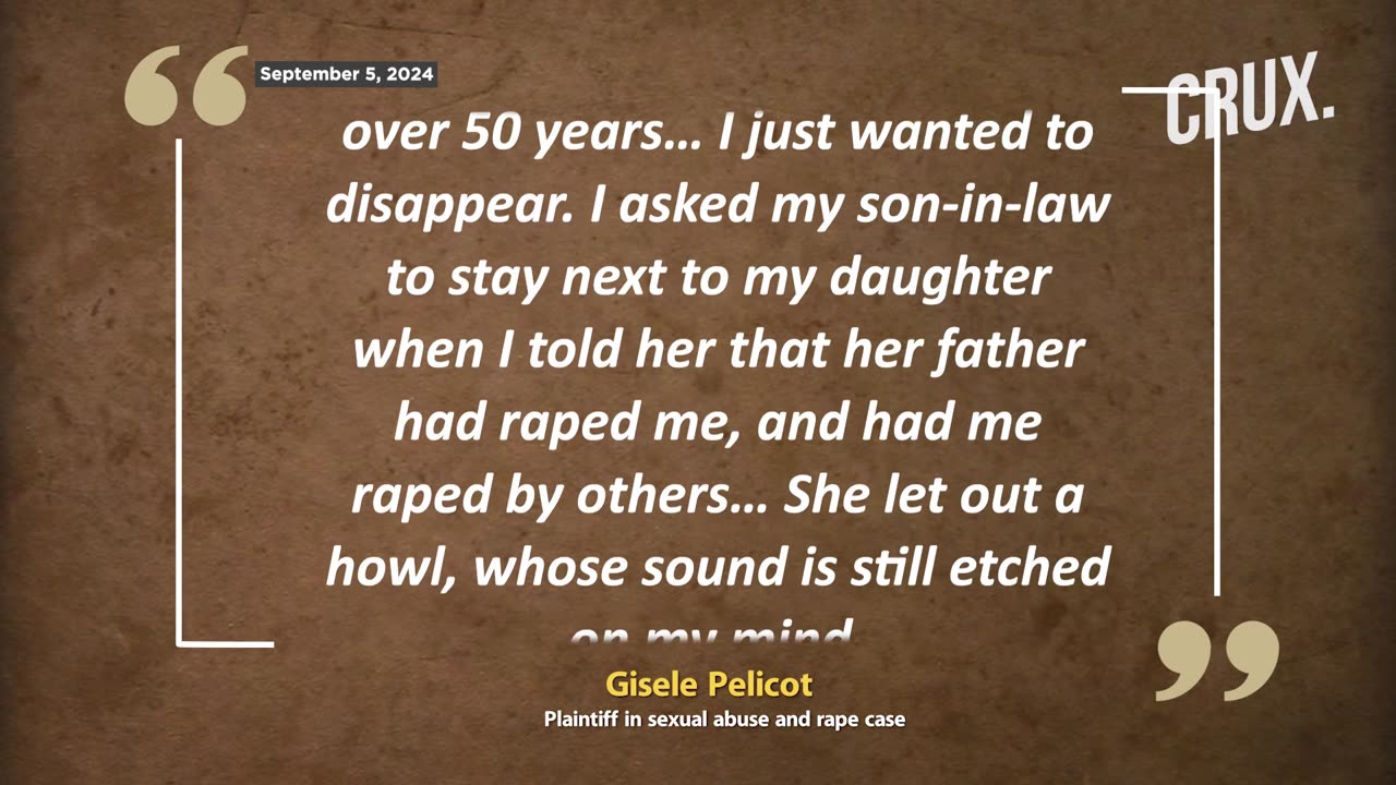 ‘Lying Motionless…’ Inside The Trial Of French Man Accused Of Inviting Over 90 Men To Rape Wife |#CV