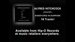 1999 - Hip-O Records Spot for 'Alfred Hitchcock Presents : Signatures in Suspense'