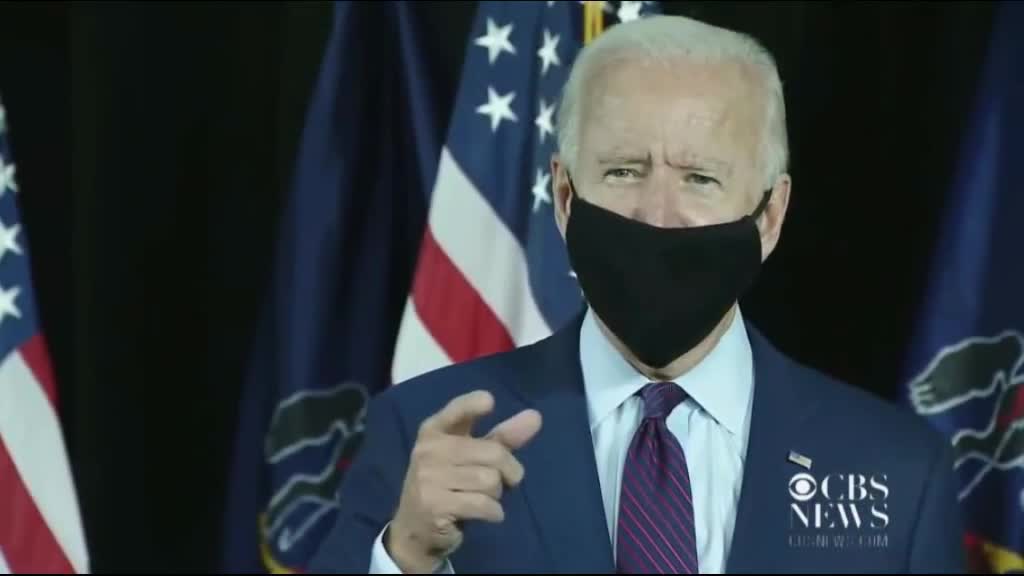 Biden trying to hit second gear.