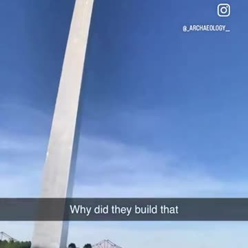 St. Louis' Gateway Arch, built in 1963.