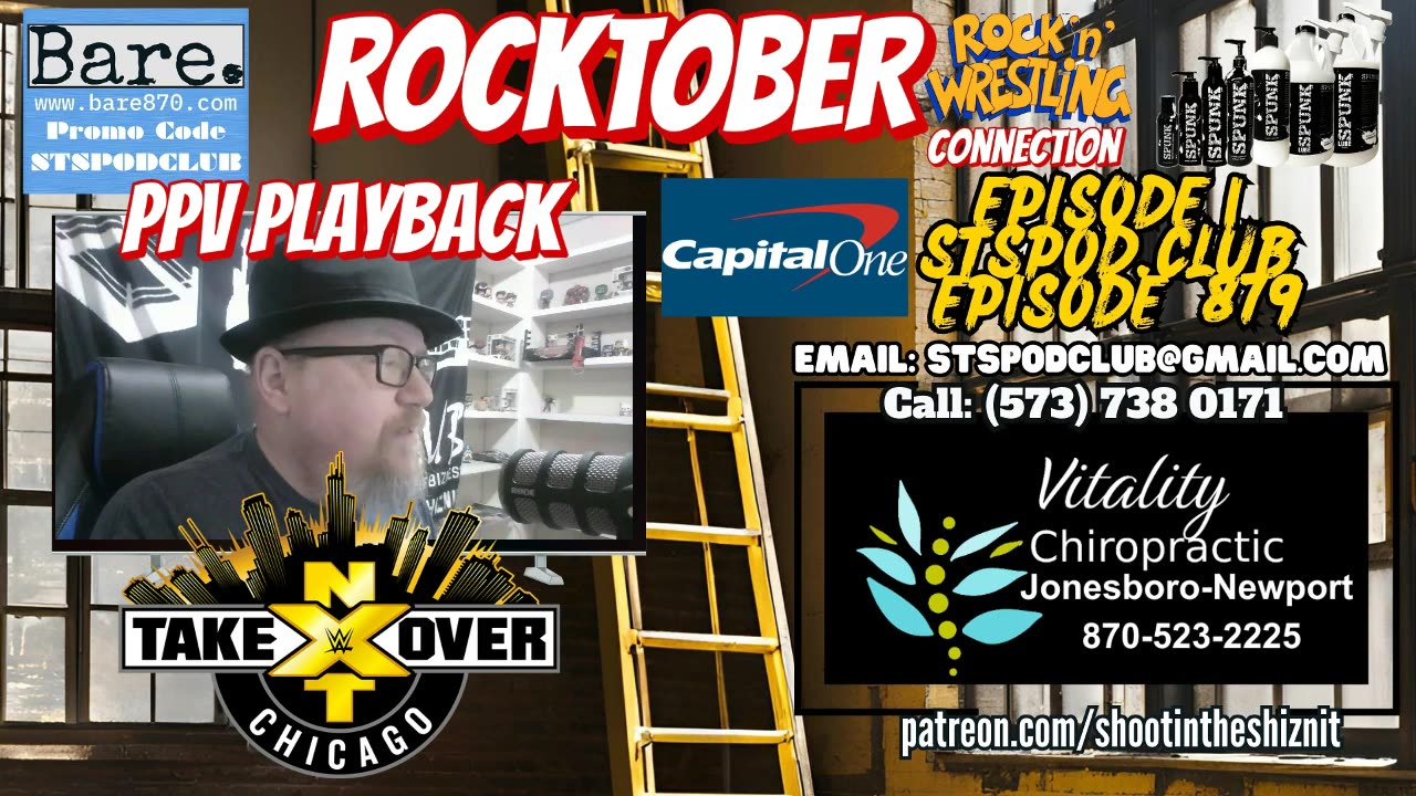 live!! PPV Playback E: 1: NXT TAKEOVER CHICAGO, Episode 879