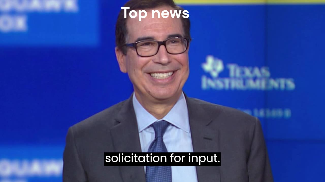 Former Treasury Secretary Mnuchin is putting together an investor group to buy TikTok