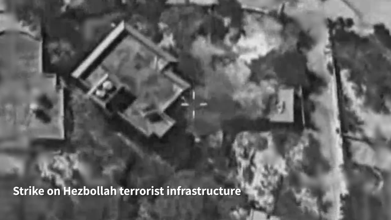 Attached is a video of IDF strikes in Lebanon: