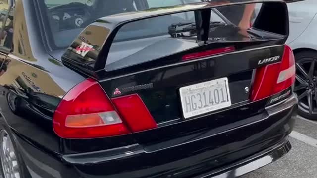 Evo Nissan modified exterior show repair car