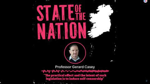 Intent on Hate Speech Bill is to induce self-censorship Gerard Casey 29-03-24