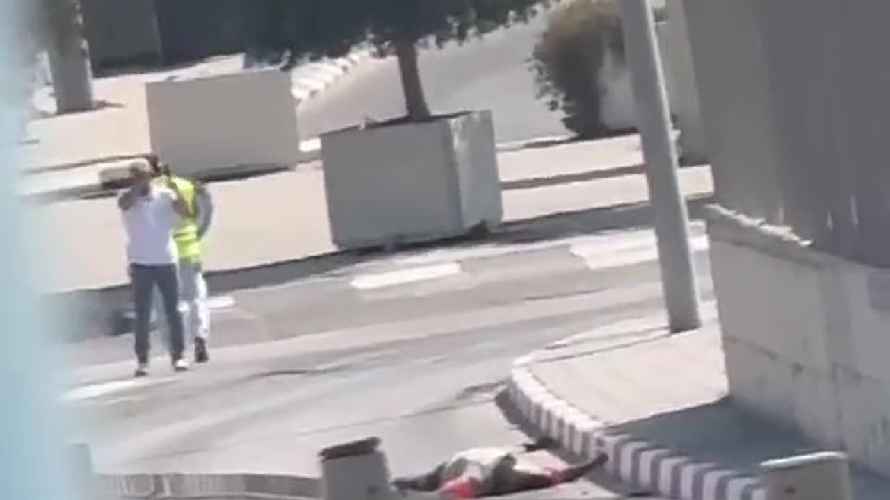 radical islamic terrorist knocked unconscious after trying to kill civilian