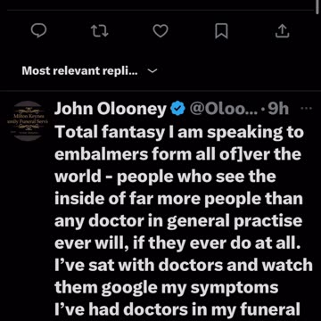 John Olooney Embalmer