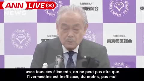 Un responsable japonais recommande l'Ivermectine