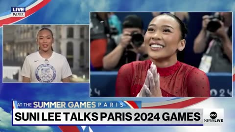 Suni Lee on her history-making run at the 2024 Olympics