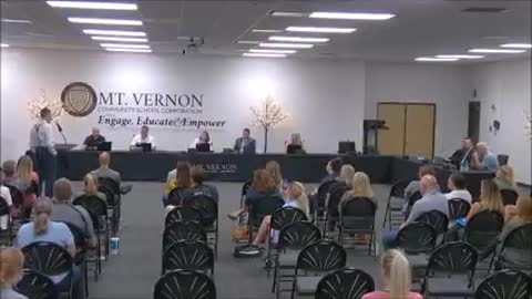 Mount Vernon School Board Meeting