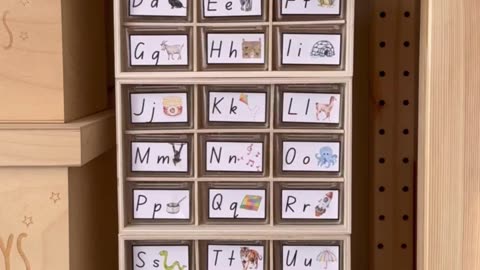 Montessori Phonic Drawers
