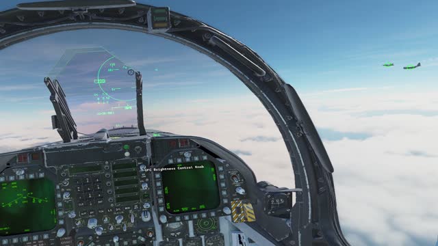VR DCS Flight Simulator Rising Squall Mission 8