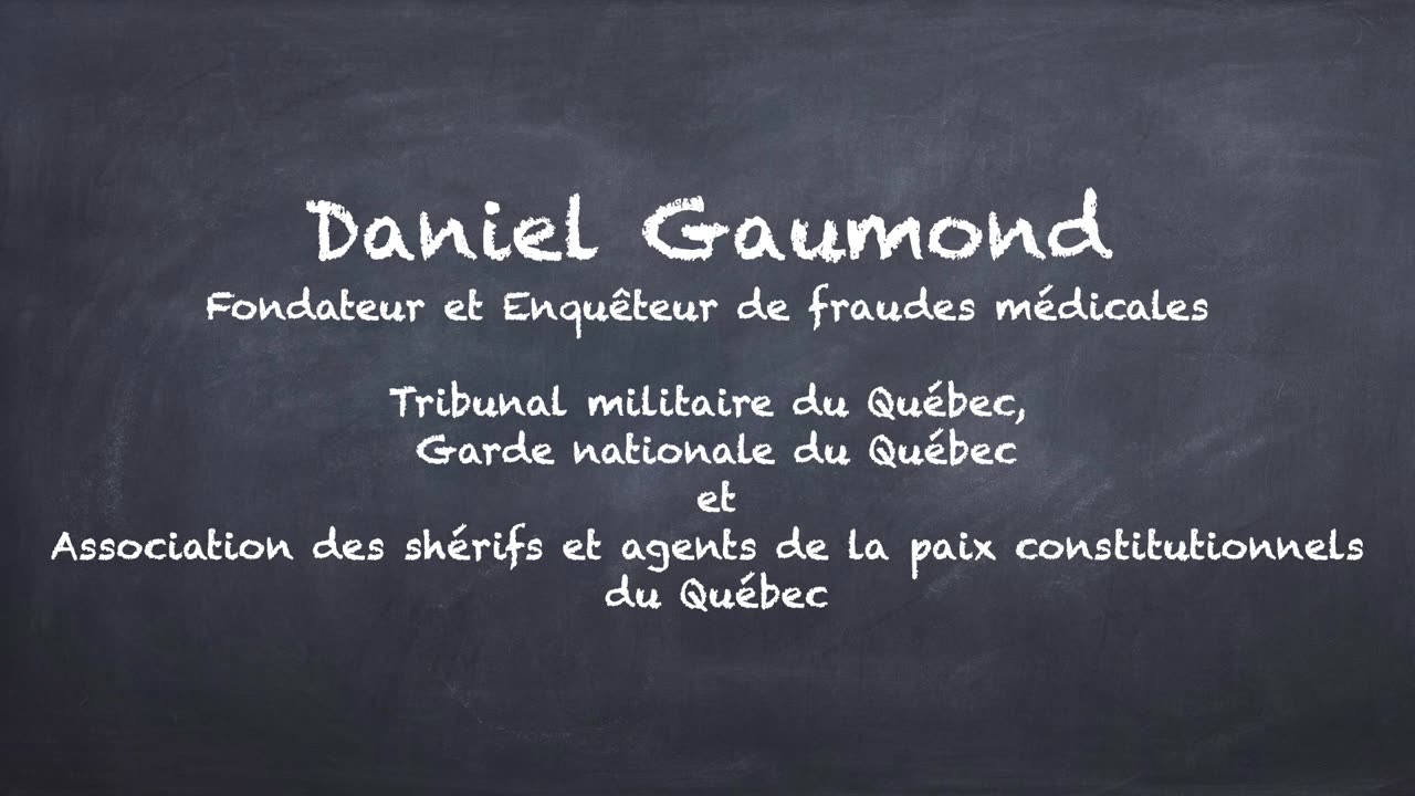 Libération de Daniel Gaumond Pagé après 4 mois d'incarcération illégale au Québec ptie 1/2
