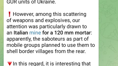 Italian 120mm shells used against Russian in their nation