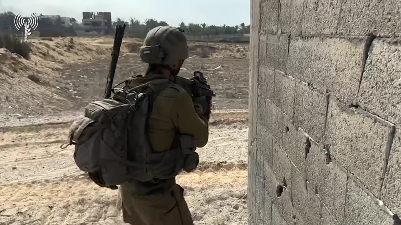 The IDF Israel Defense Forces 162nd Armor Division operating inside Gaza.