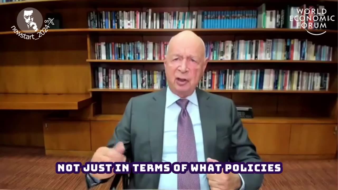 Klaus Schwab about new definition of capitalism