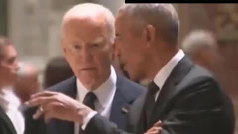 Obama to Biden Kamala Harris is losing. They discovered she is retarded. (Comedy)