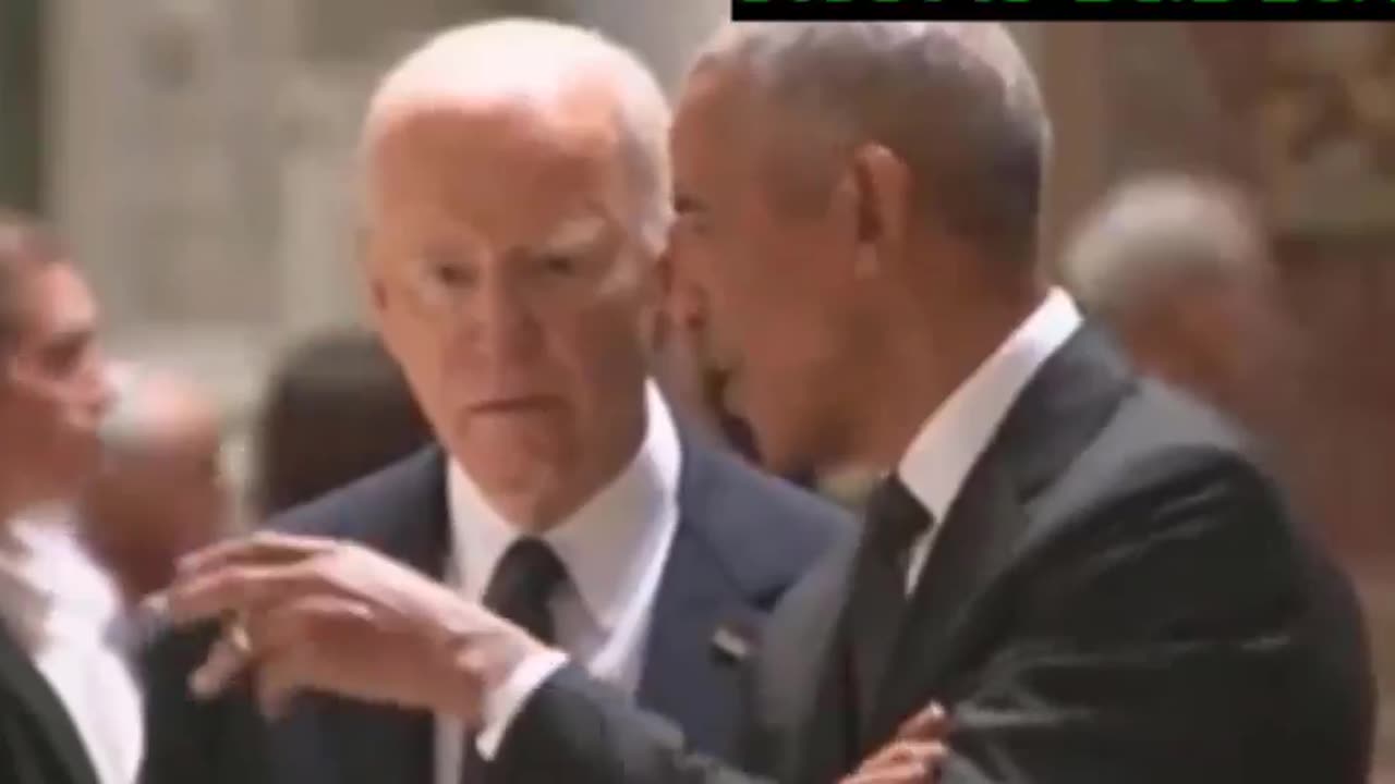 Obama to Biden Kamala Harris is losing. They discovered she is retarded. (Comedy)