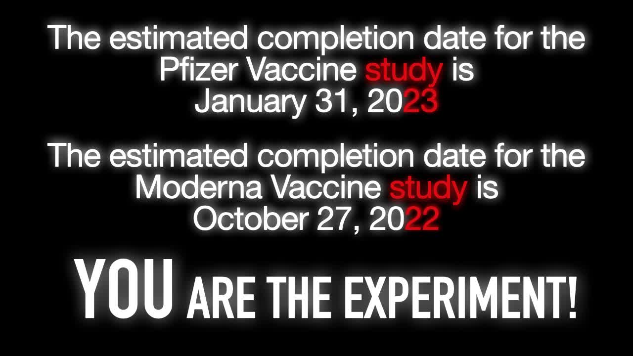 You are the experiment!