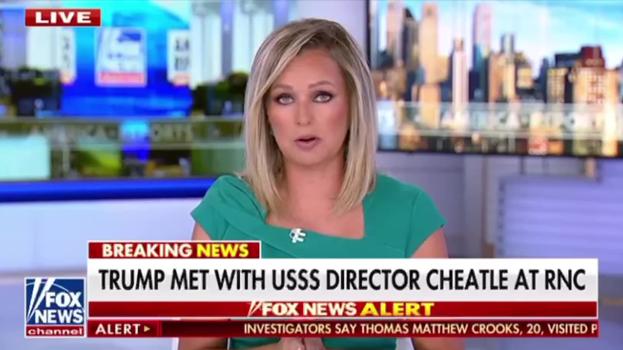 Trump met with USSS director Cheatle at RNC