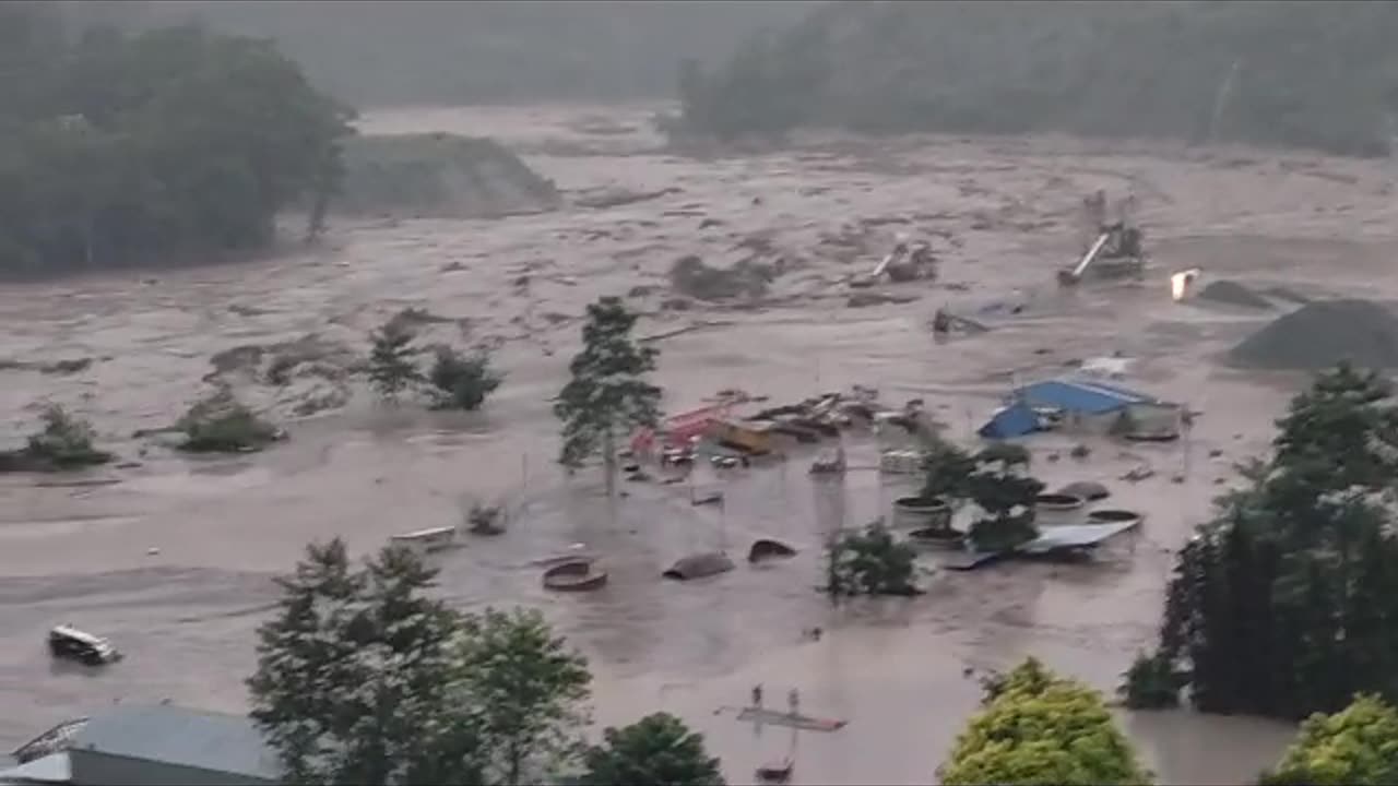 Flood in sikkim
