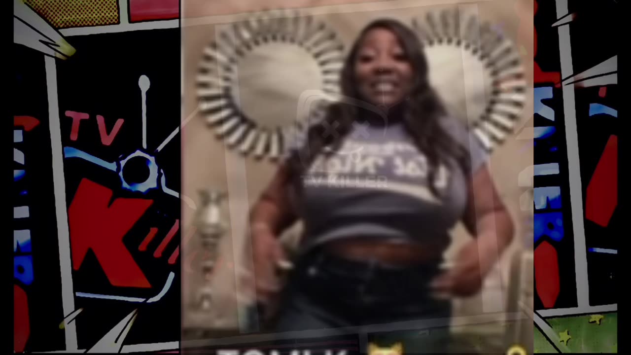 TOMIKAY SHOWS OFF HER botched BBL