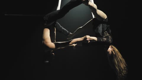 Woman dancing hip hop