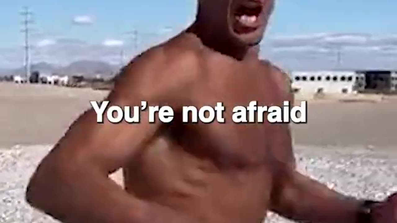 "You're afraid of the immense effort required!" - David Goggins - Inspirational Address