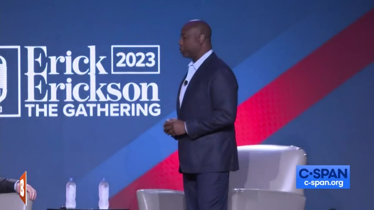 EARLIER: Presidential Candidate Sen. Tim Scott Speaking at Conservative Conference in Atlanta...