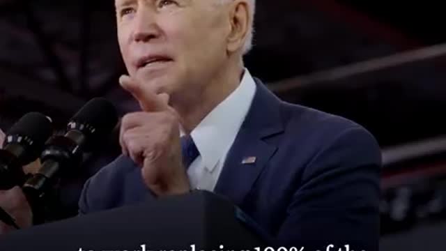 Joe Biden have to talk about American life