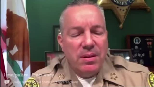 LA County Sheriff Alex Villanueva says that he will not enforce a vaccine mandate