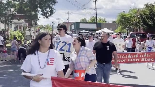 Team Elise at the Best 4th in the North Parade- Ticonderoga, NY (07.04.22)