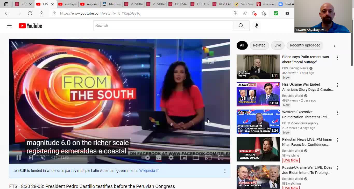 2 esdras 9 and 15 Mat 24 edification